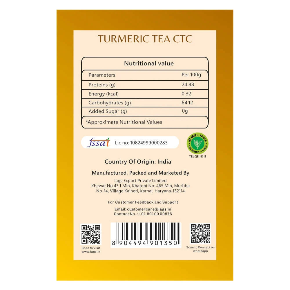 Kharif Turmeric Tea