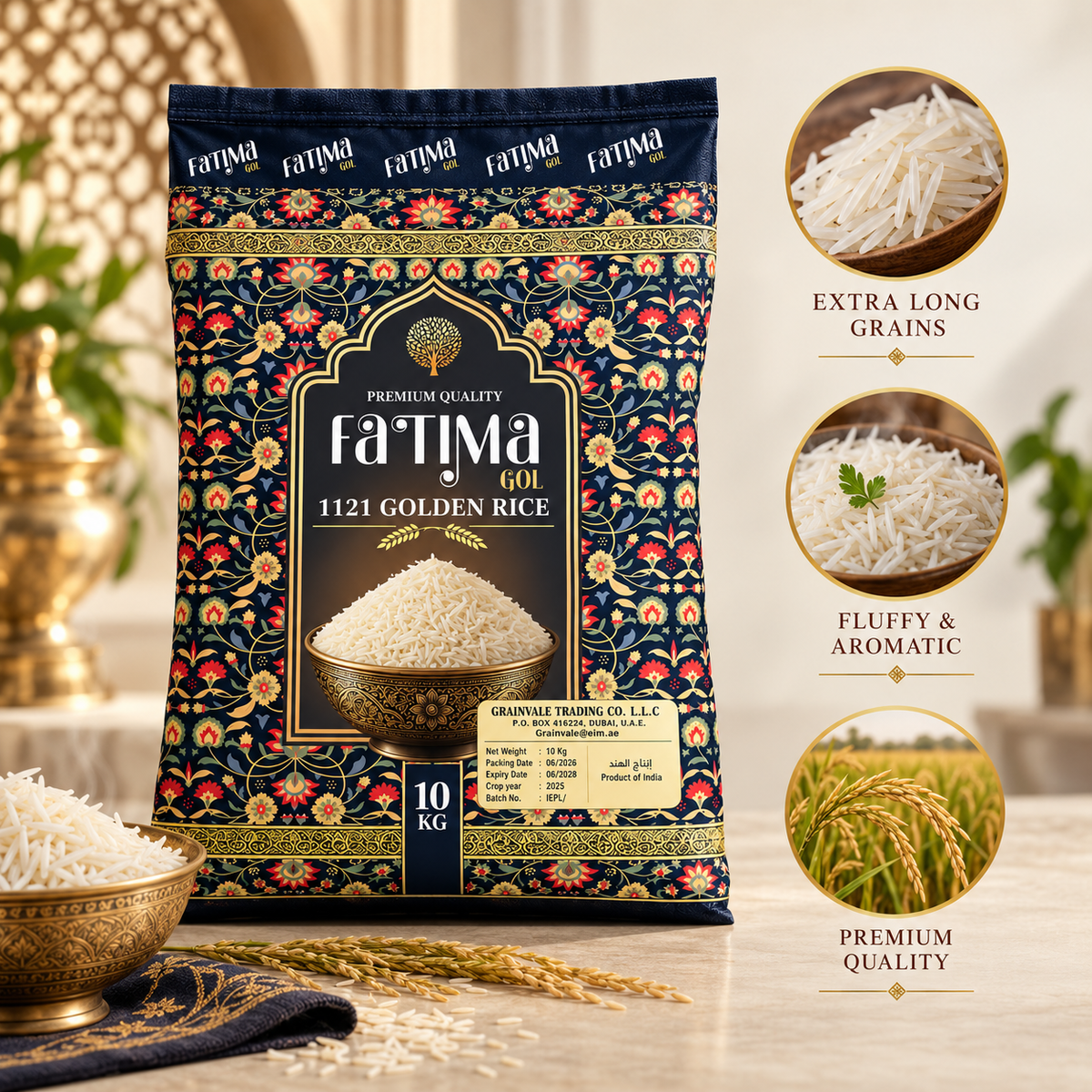 Fatima Gold Premium 1121 Golden Rice