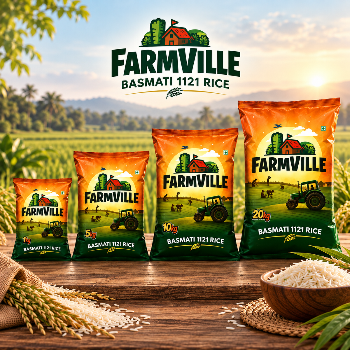 FarmVille 1121 Basmati Rice