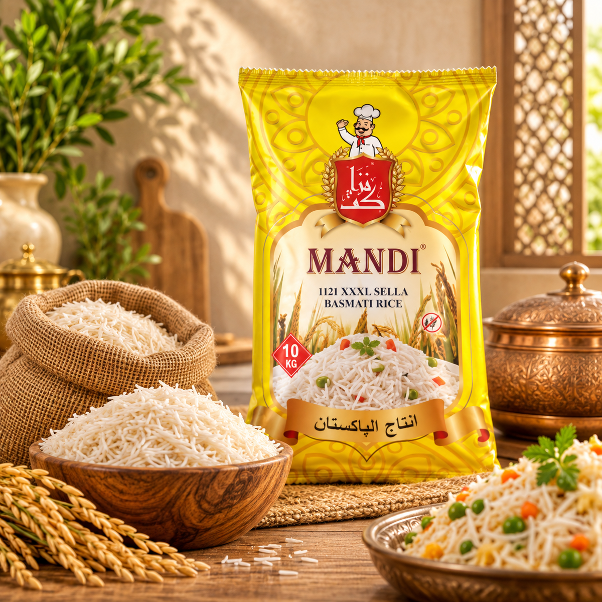 Mandi 1121 XXXL Sella Basmati Rice