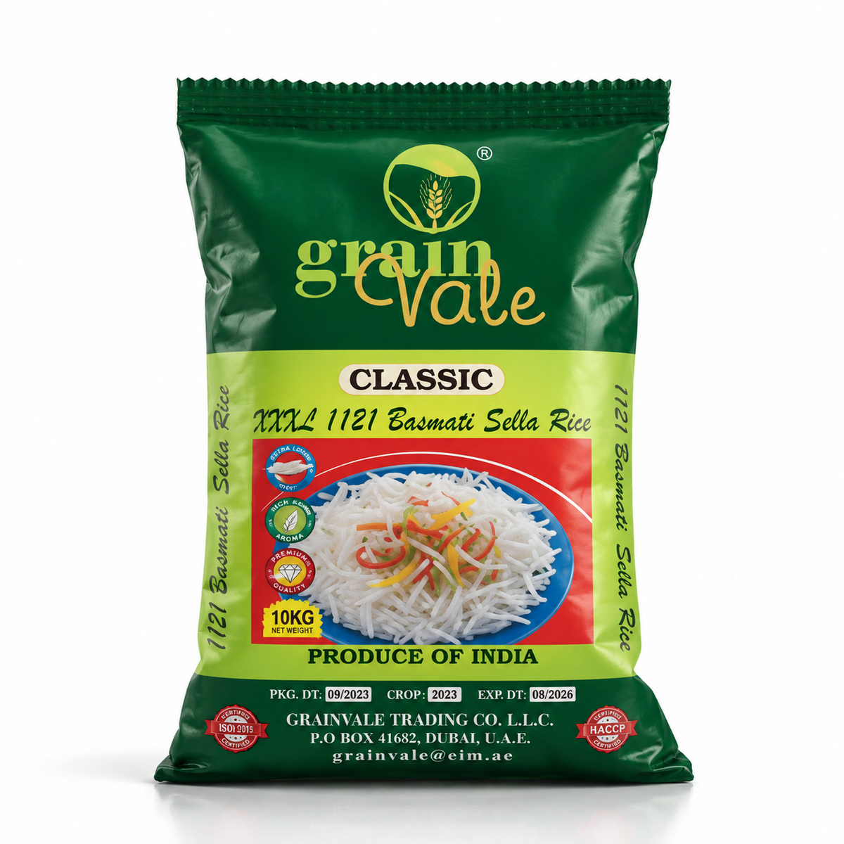 Grainvale Classic XXXL 1121 Basmati Sella Rice