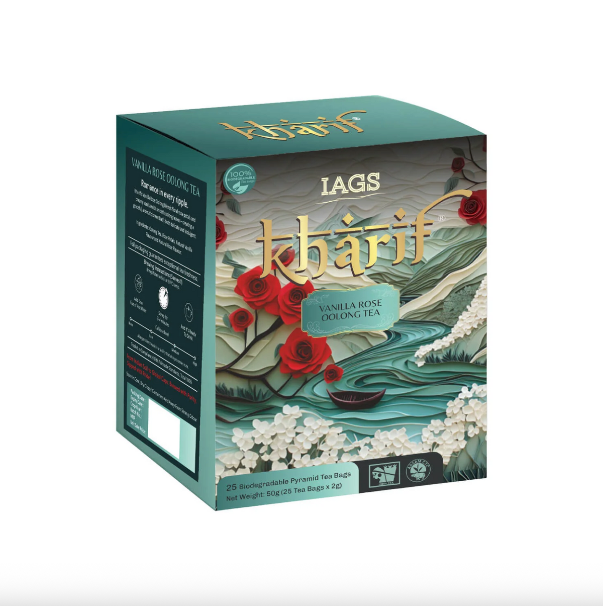 Vanilla Rose Oolong Tea