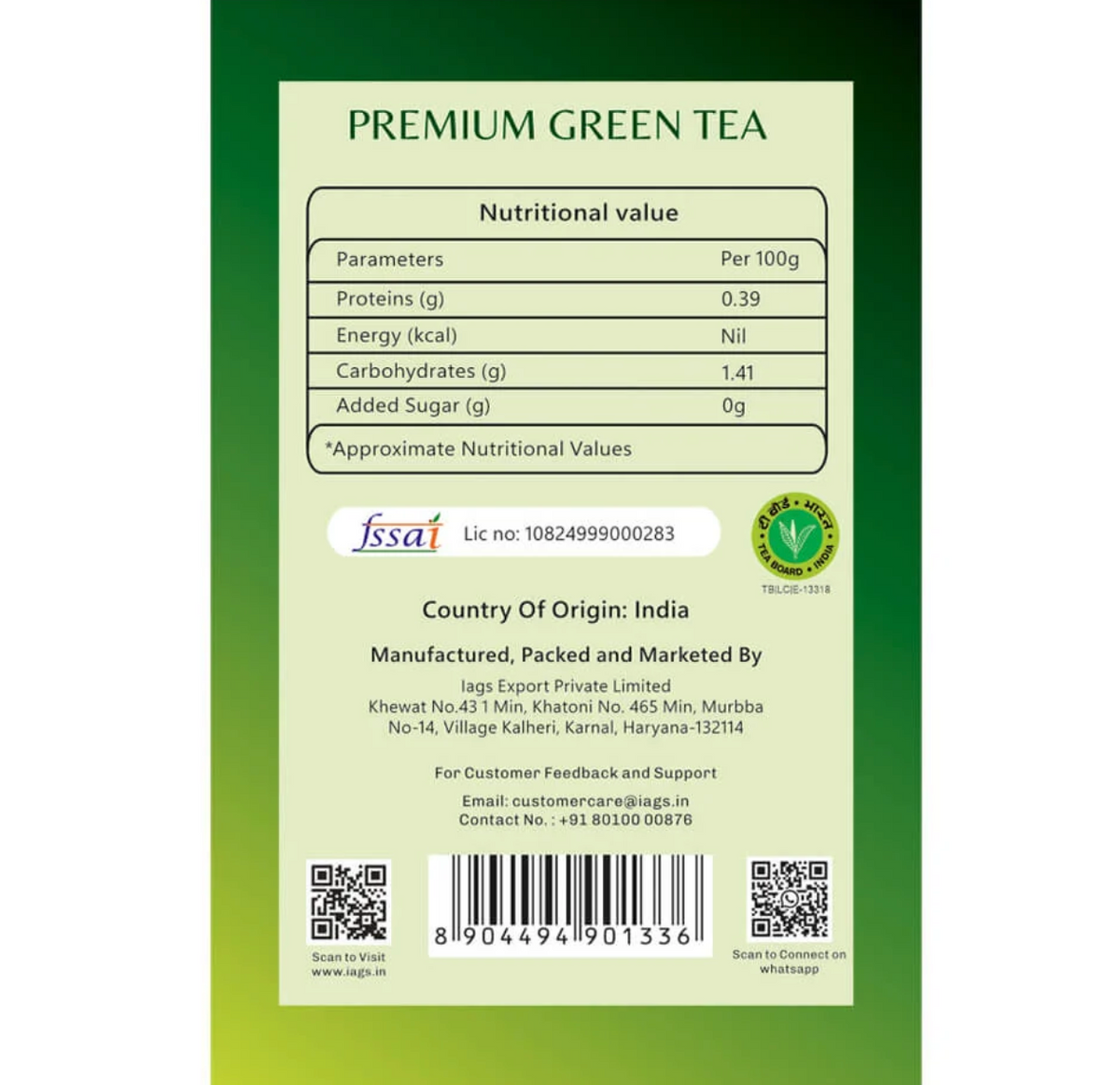 Premium Green Tea