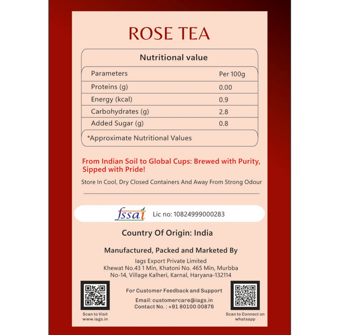 Rose Black Tea