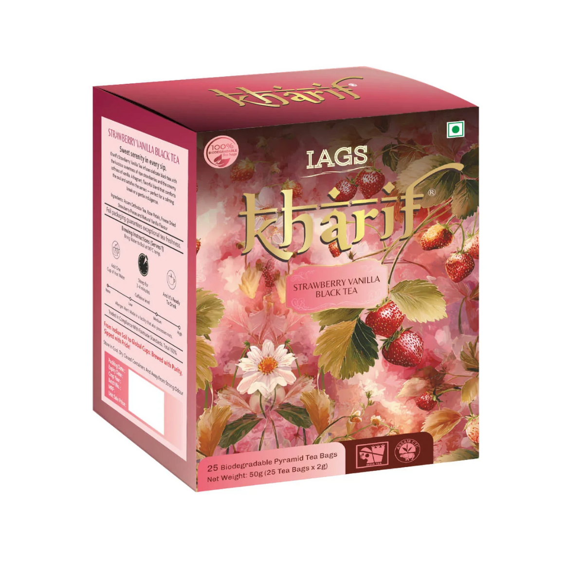 Strawberry Vanilla Black Tea