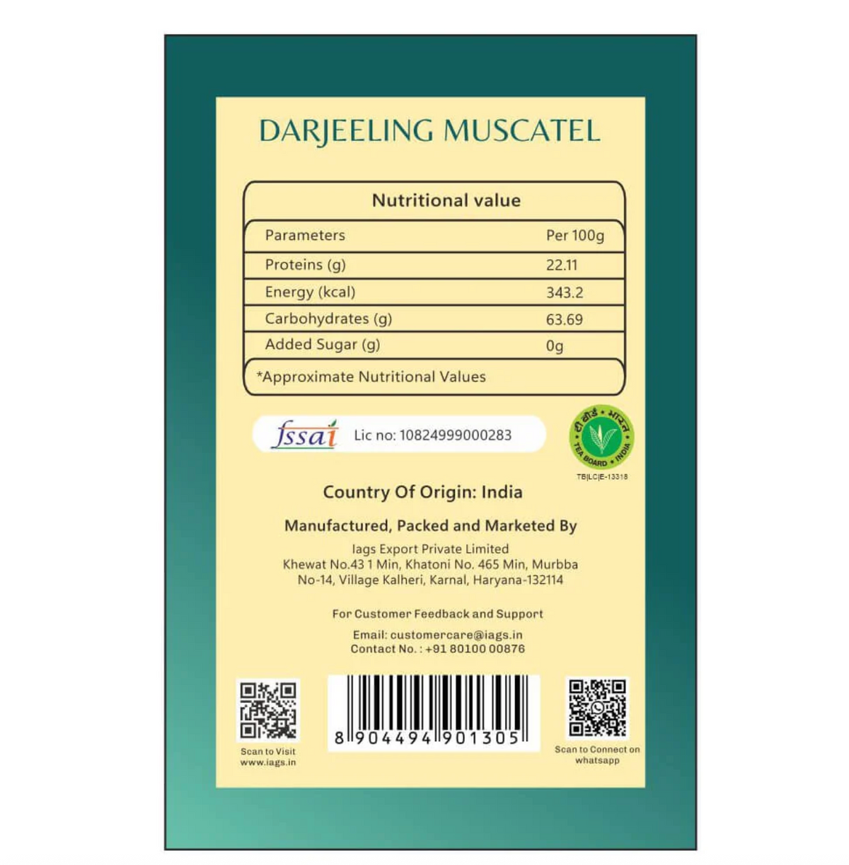 Darjeeling Muscatel Black Tea