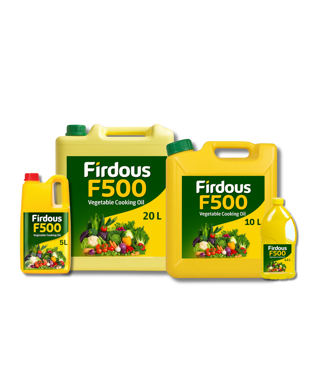 Firdous F500 Vegetable Cooking Oil – Versatile Everyday Oil for All Kinds of Cooking